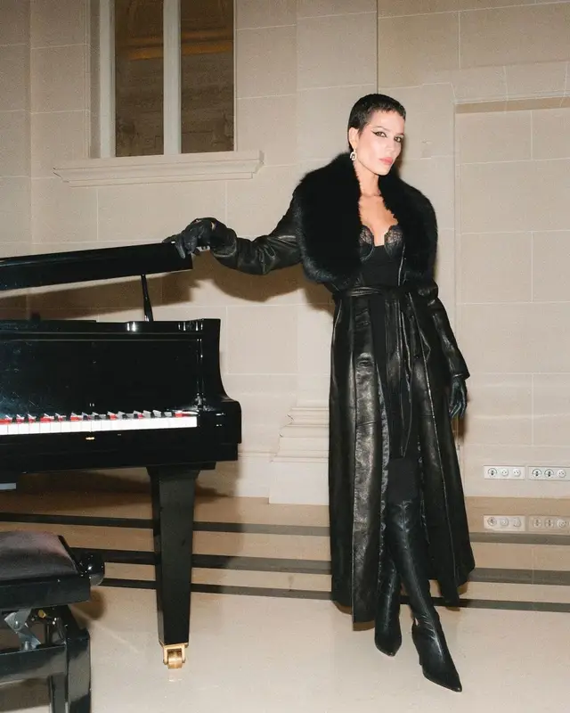 Halsey outfit in Kalda, Givenchy, and Jean Paul Gaultier, 2023