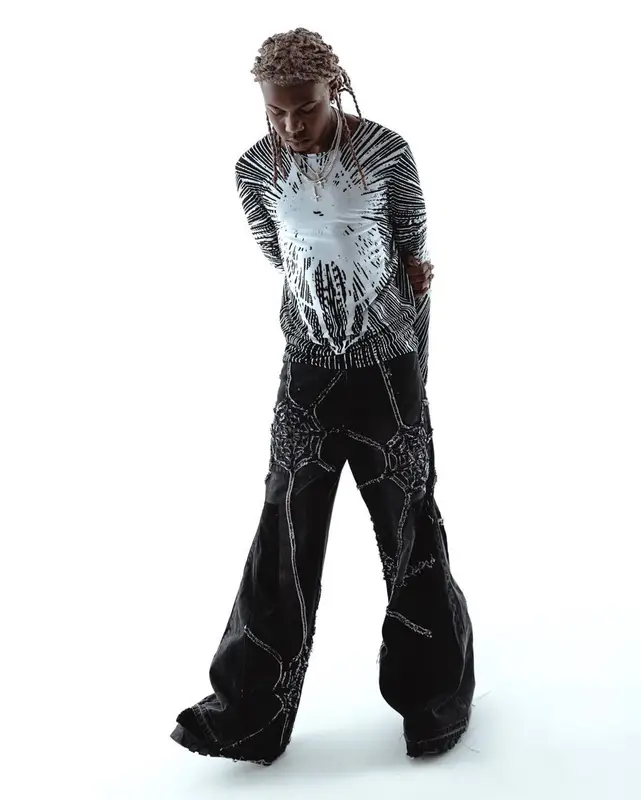 Destroy Lonely outfit in Brotherly Love and Rick Owens, 2023