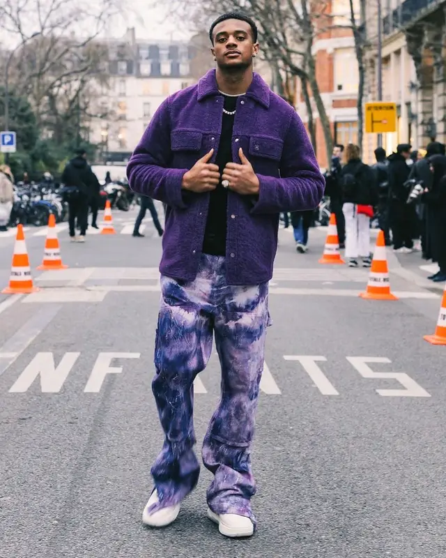 Patrick Surtain II outfit in Amiri, 2023