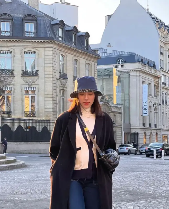 Kimberley Woltemas outfit in Zara and Dior, 2023