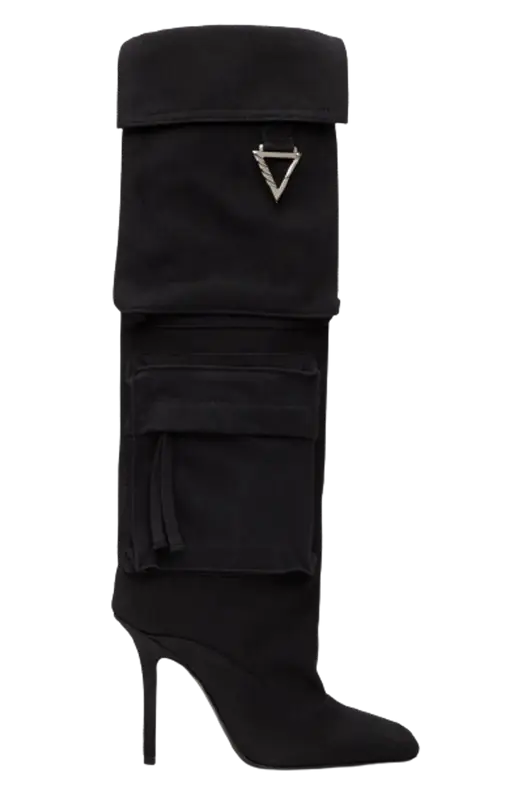 The Attico Black Sienna Boots $1580