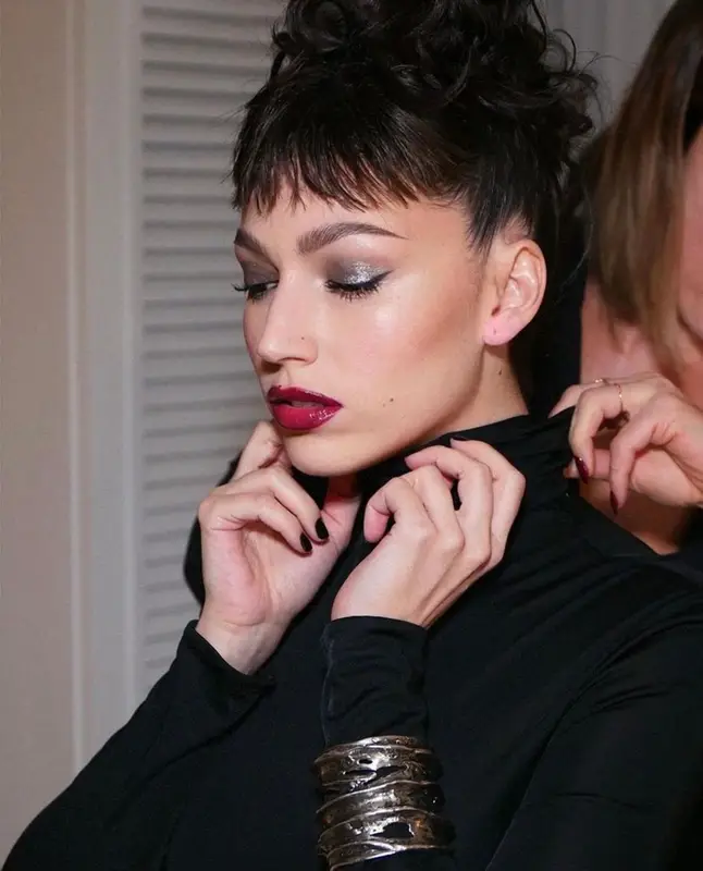 Ursula Corbero outfit in Saint Laurent, 2022