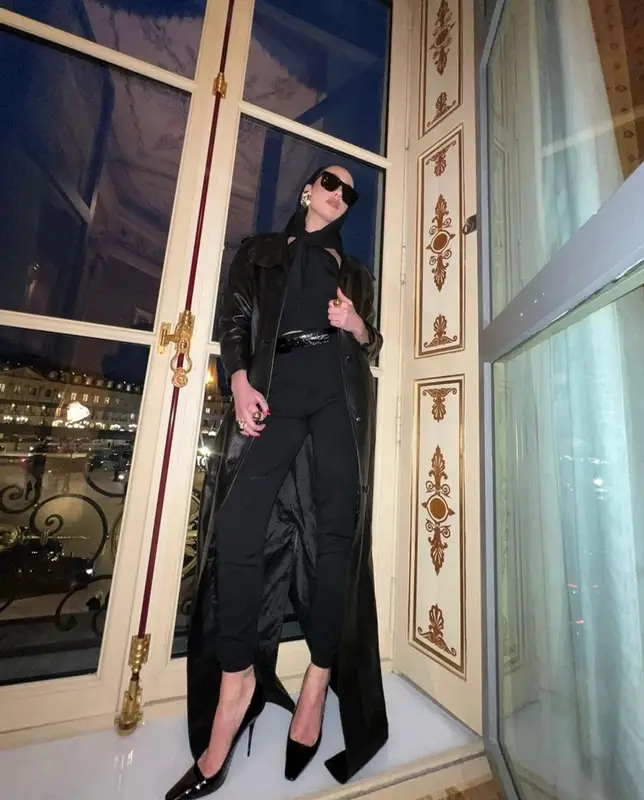 Dua Lipa outfit in Saint Laurent, 2023