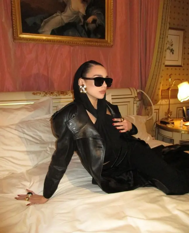 Dua Lipa outfit in Saint Laurent, 2023
