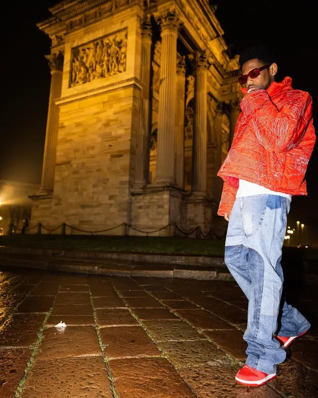 Fabolous outfit in Who Decides War, Nike, and Vintage Frames, 2023