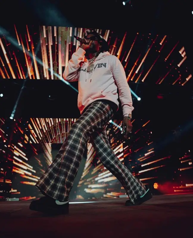 2 Chainz outfit in Lanvin, Maison Margiela, and Gentle Monster, 2023