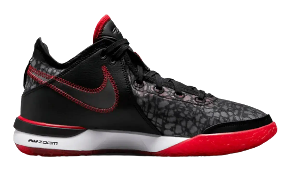 Nike Black Red Logo Sneakers $160