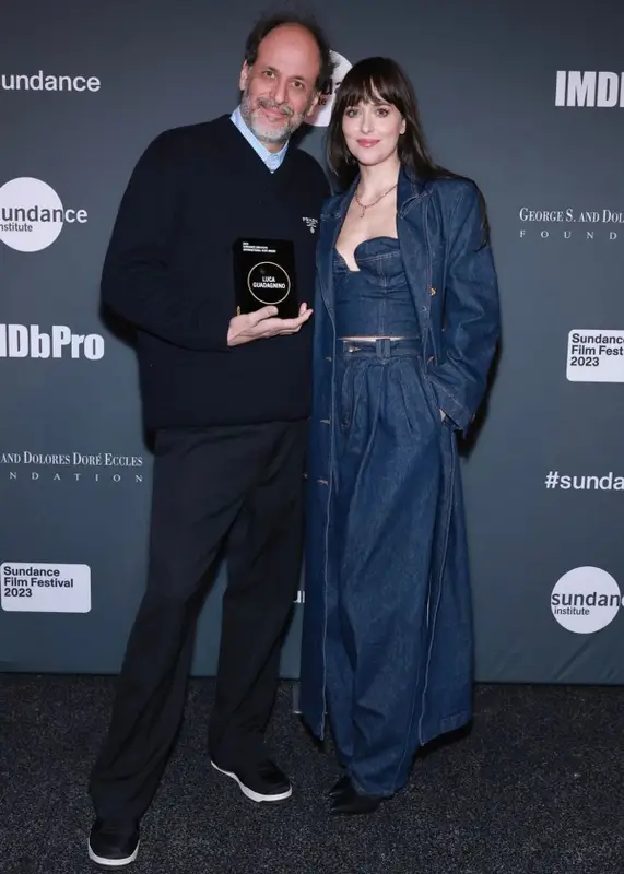 Dakota Johnson outfit in Magda Butrym, 2023