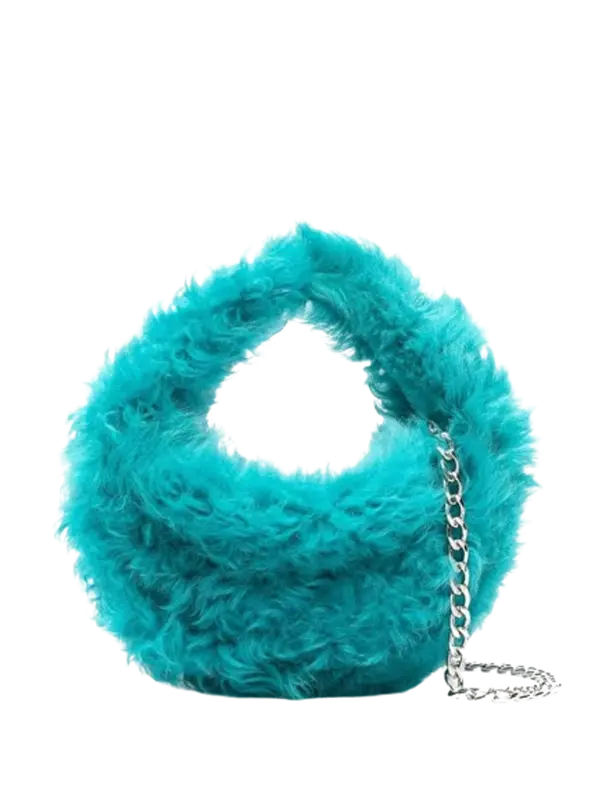 By Far Baby Cush Faux-Fur Shoulder Bag $729