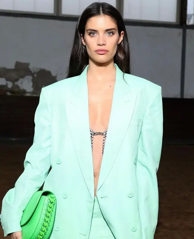 Sara Sampaio outfit in Stella McCartney, 2023
