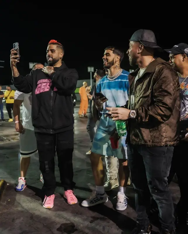 Anuel AA outfit in Amiri, 2023