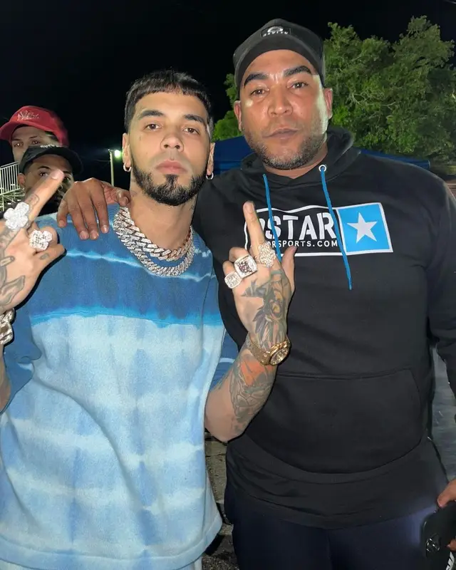 Anuel AA outfit in Amiri, 2023
