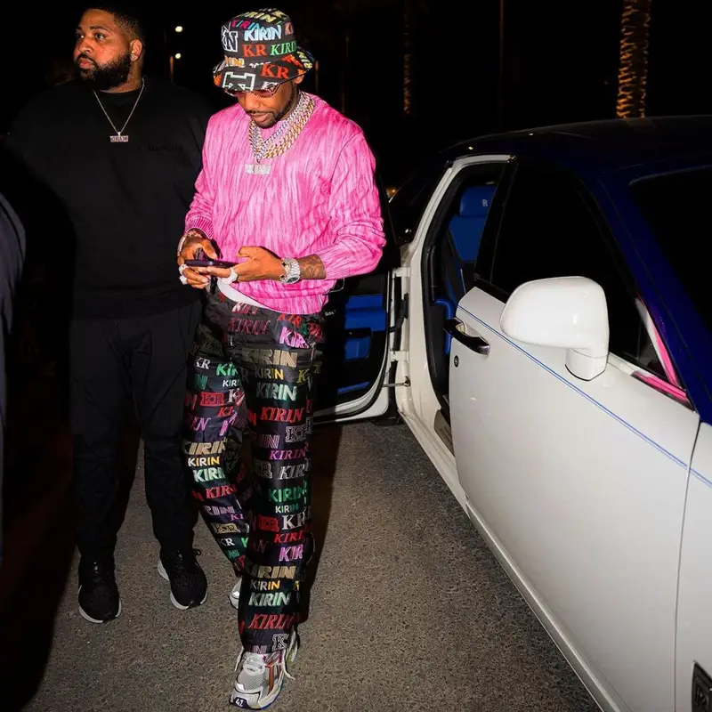 Fabolous outfit in Balenciaga and Kirin, 2023