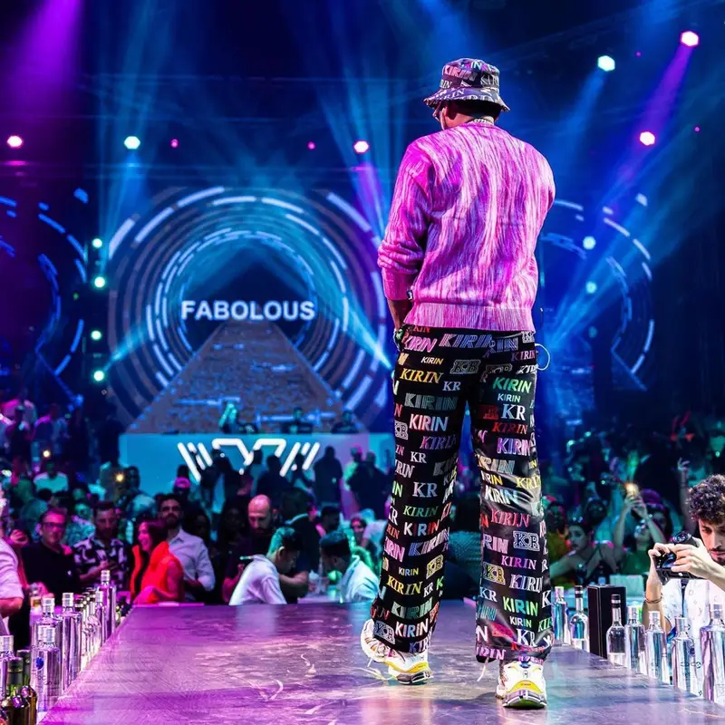 Fabolous outfit in Balenciaga and Kirin, 2023