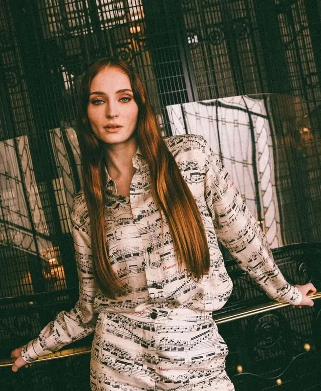 Sophie Turner outfit in Louis Vuitton, 2023