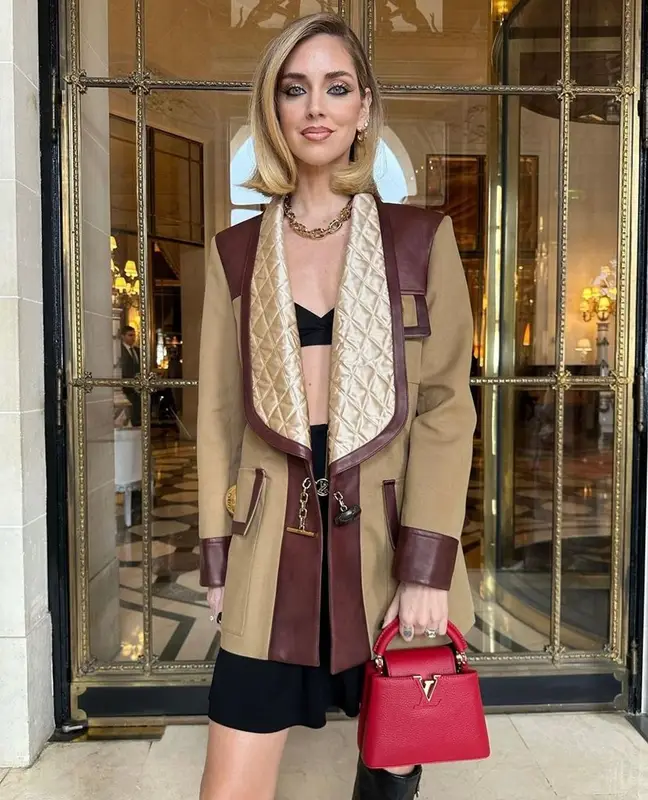 Chiara Ferragni outfit in Louis Vuitton, 2023