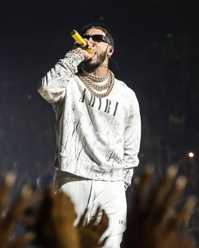 Anuel AA outfit in Amiri, 2023