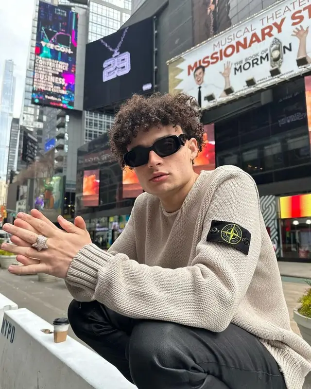 Bankrol Hayden outfit in Stone Island, Rick Owens, and Prada, 2023