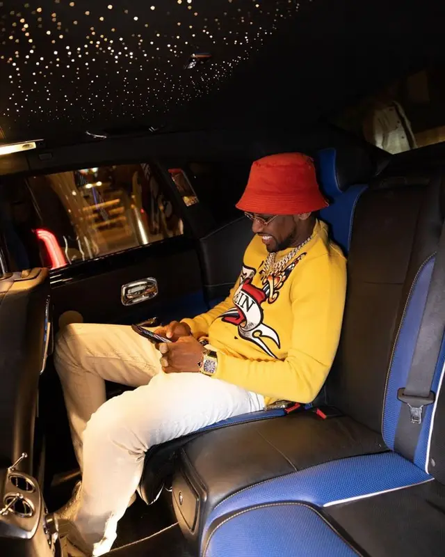 Fabolous outfit in Philipp Plein and Only In New Orleans, 2023