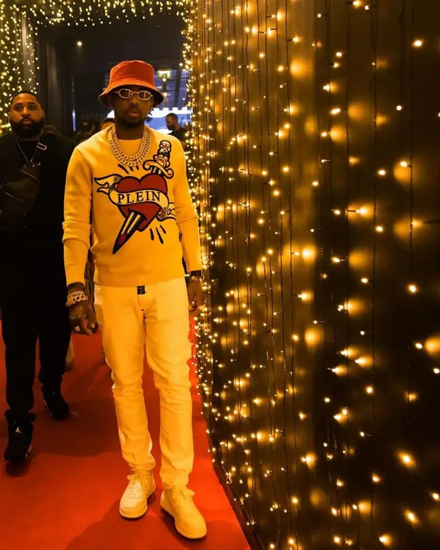 Fabolous outfit in Philipp Plein and Only In New Orleans, 2023