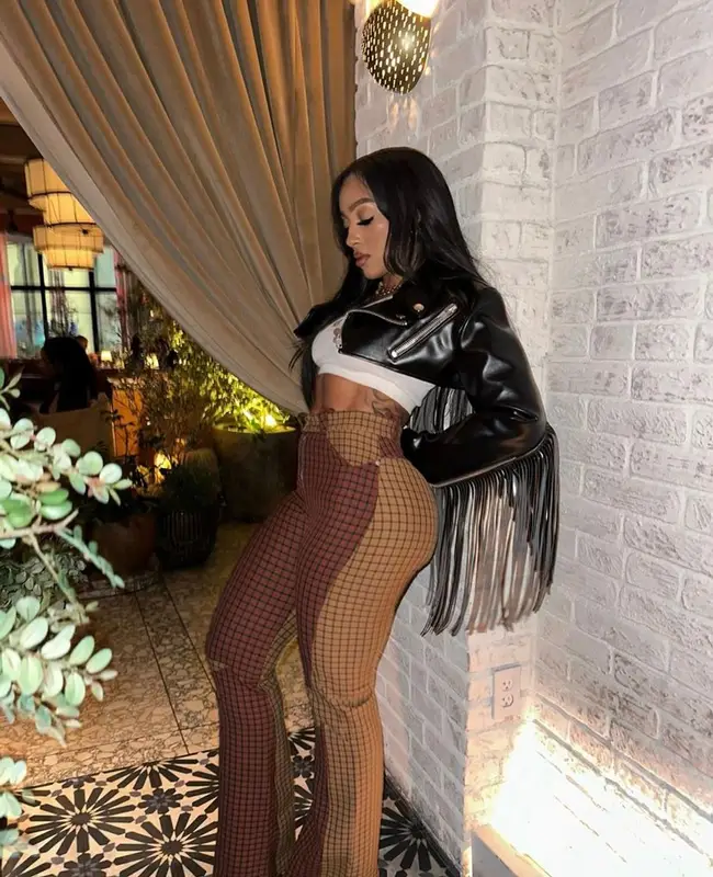 Joie Chavis outfit in Loewe, Marc Jacobs, and Kiko Kostadinov, 2023