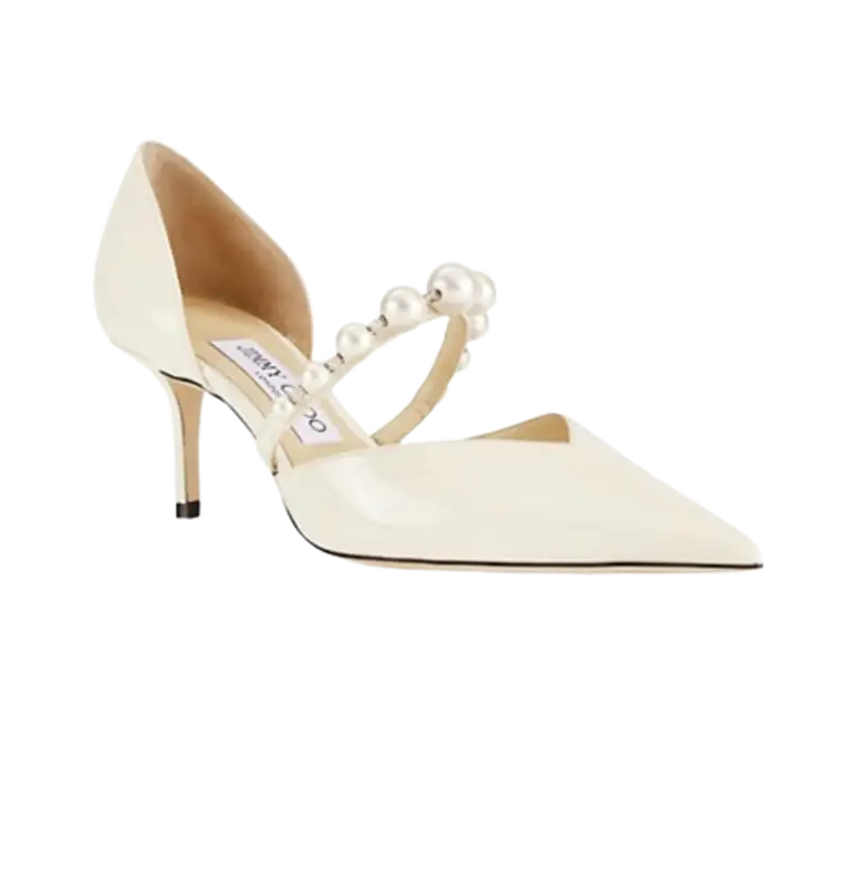 Jimmy Choo Aurelie Patent Leather D'Orsay Pumps $850