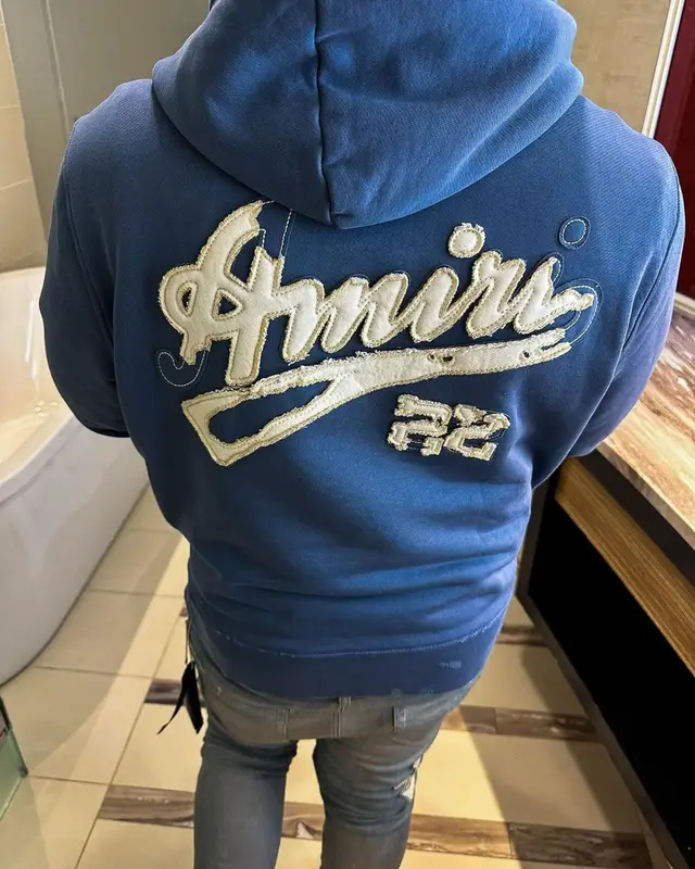 Lil Zay Osama outfit in Amiri, 2023