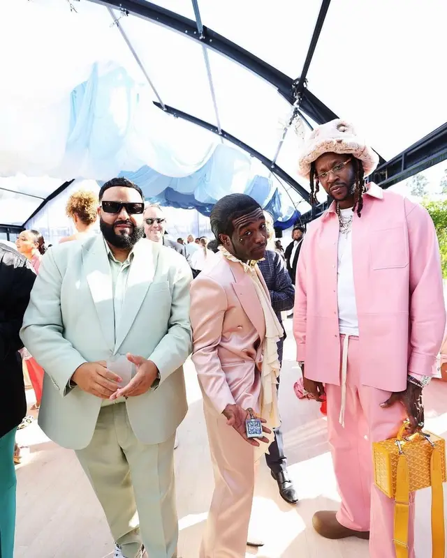 2 Chainz outfit in Bottega Veneta, Goyard, and Cartier, 2023