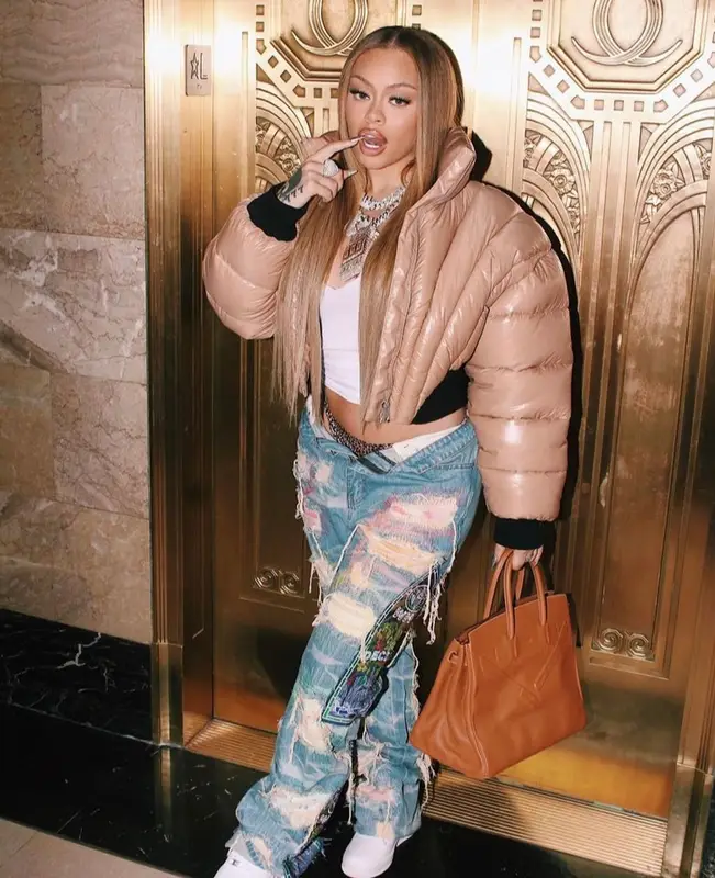 Latto outfit in Mugler, Who Decides War, and Hermes, 2023