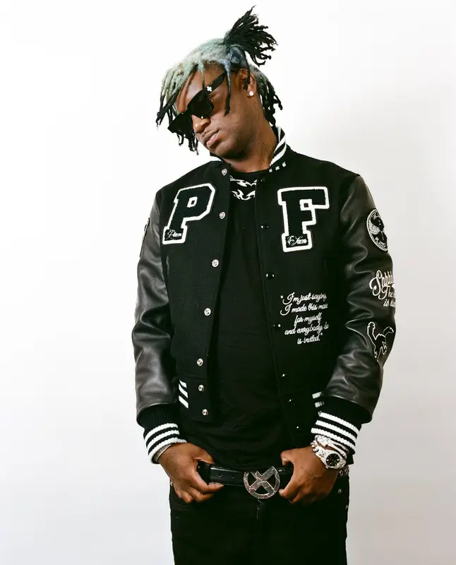 Ken Carson outfit in Ken Carson Merch and Places + Faces, 2023
