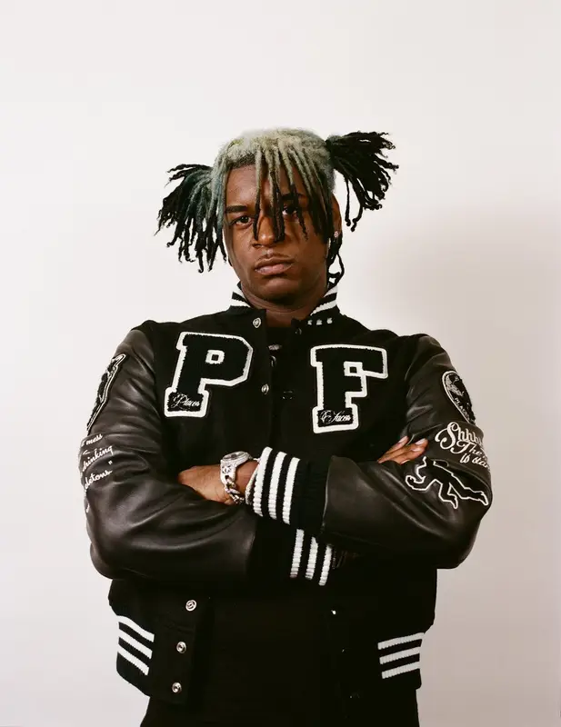 Ken Carson outfit in Ken Carson Merch and Places + Faces, 2023