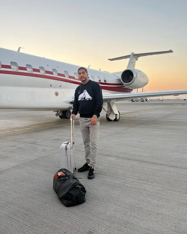 Mero outfit in Louis Vuitton, Fear of God, and Chanel, 2023