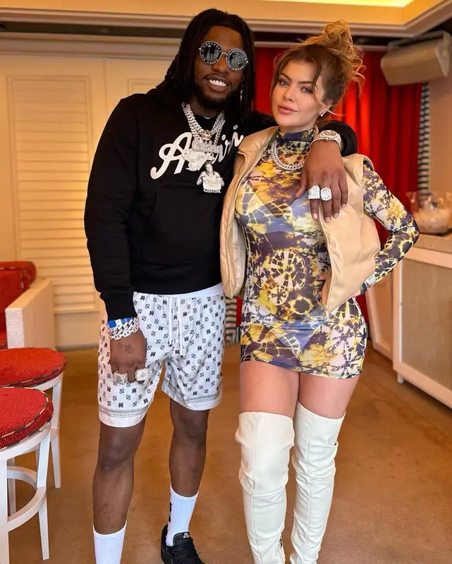CJ So Cool outfit in Amiri, Nike, and Gucci, 2023