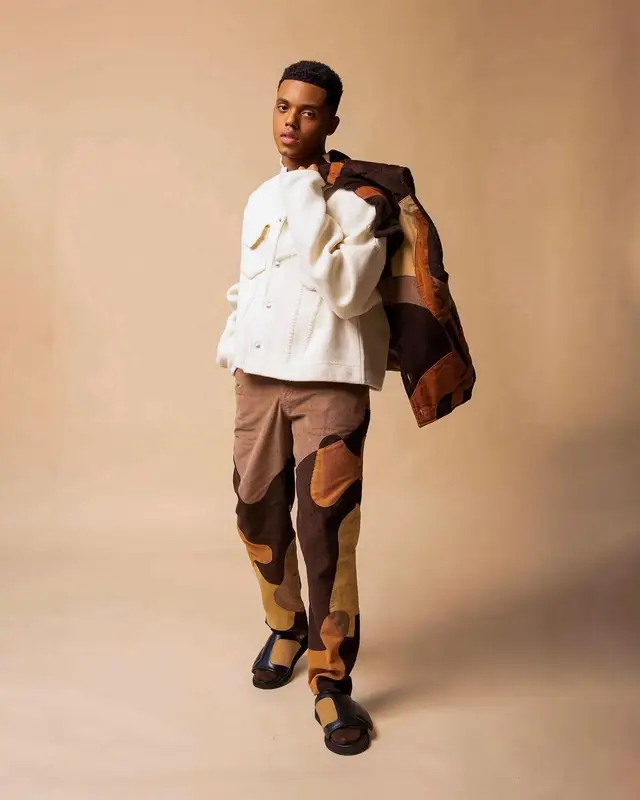 Jabari Banks outfit in Pas Une Marque, 2023