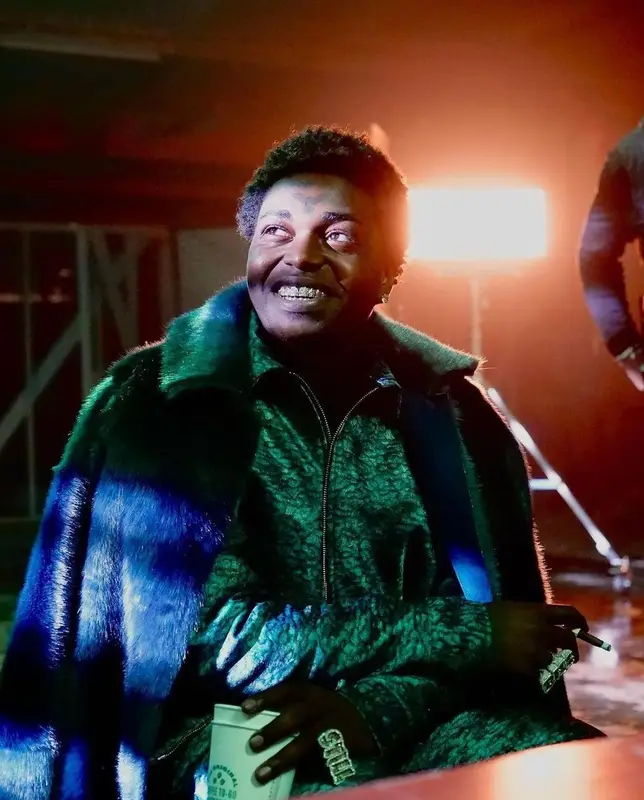Kodak Black outfit in Alte Volant, 2023