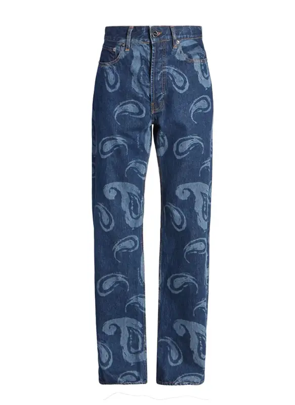 Jacquemus Le Raphia Le De-Nimes Suno Jeans $445