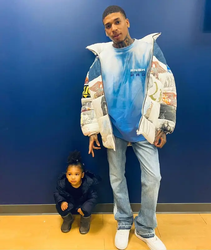 NLE Choppa outfit in NMB, Gallery Dept., and Nike, 2023