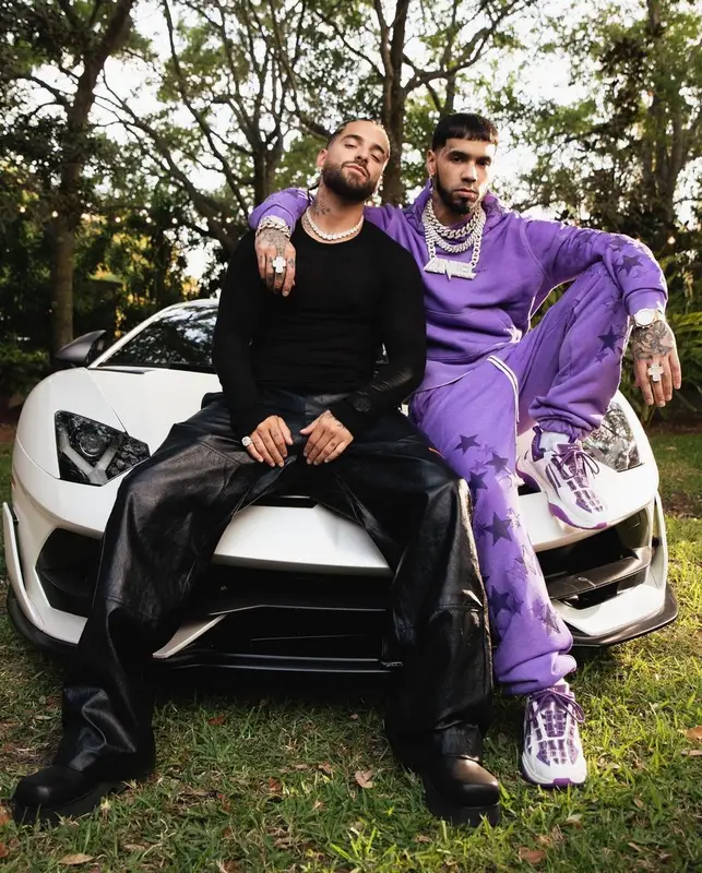 Anuel AA outfit in Amiri, 2023