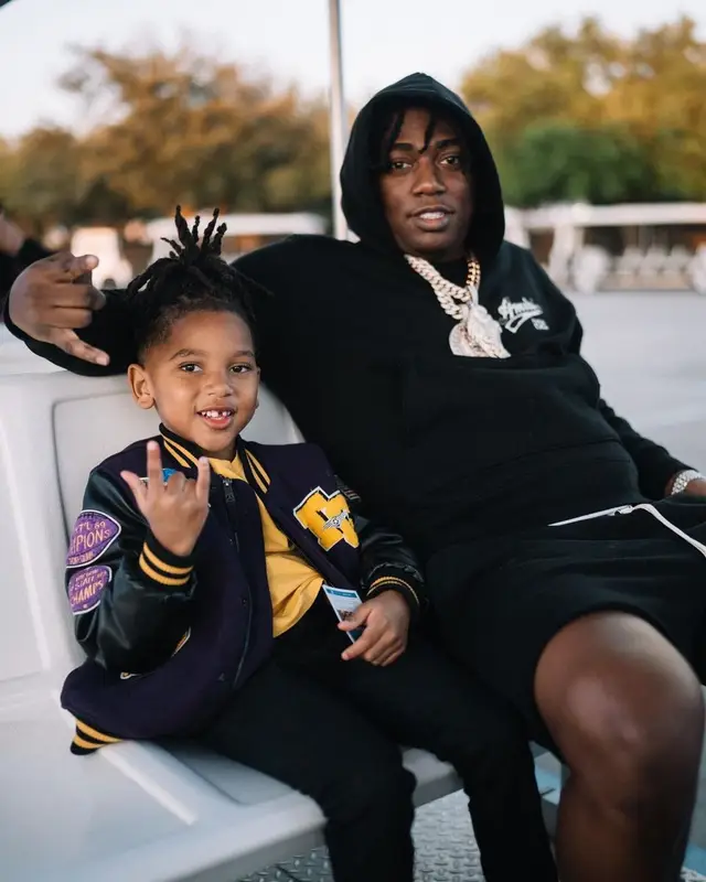 Fredo Bang outfit in Amiri and Gucci, 2023