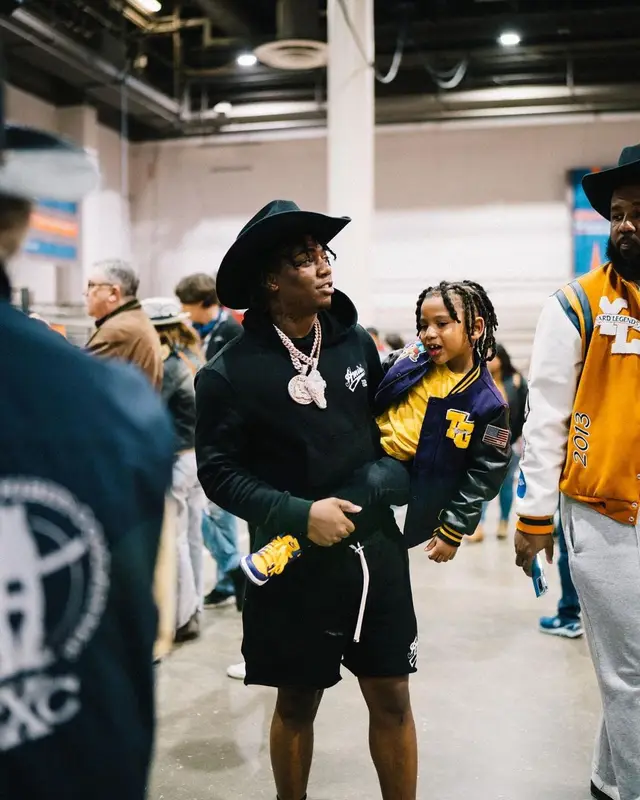 Fredo Bang outfit in Amiri and Gucci, 2023