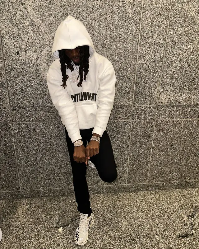 SleazyWorld Go outfit in Saint Laurent, Amiri, and Balenciaga, 2023