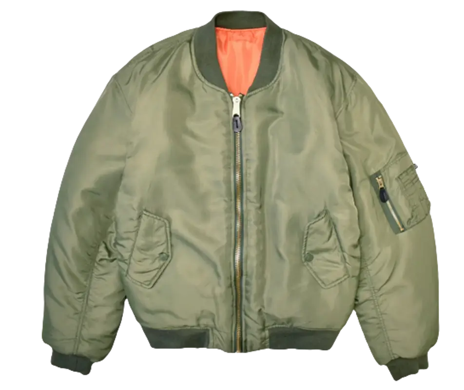 F.M.C.D Vintage Wash Bomber Jacket $270