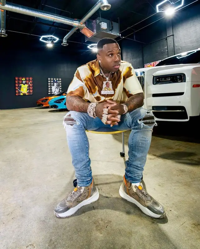 BandMan Kevo outfit in Fendi, Amiri, and Gucci, 2023