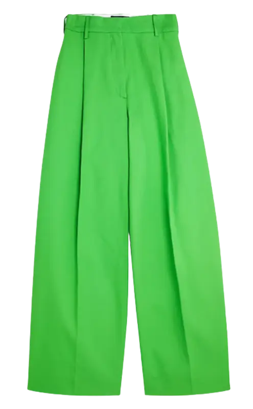 Tommy Hilfiger Wide Leg Chino Green Pants $248