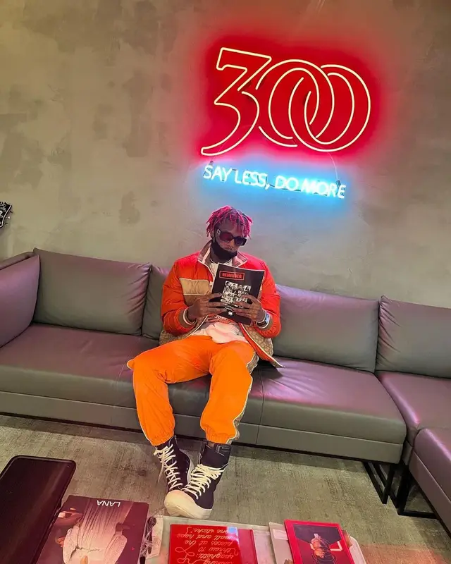 Famous Dex outfit in Coach, Rick Owens, and Versace, 2023