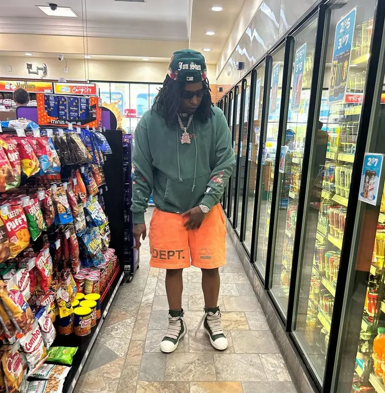 Ballout outfit in Gallery Dept., Rick Owens, and Jon Stan, 2023