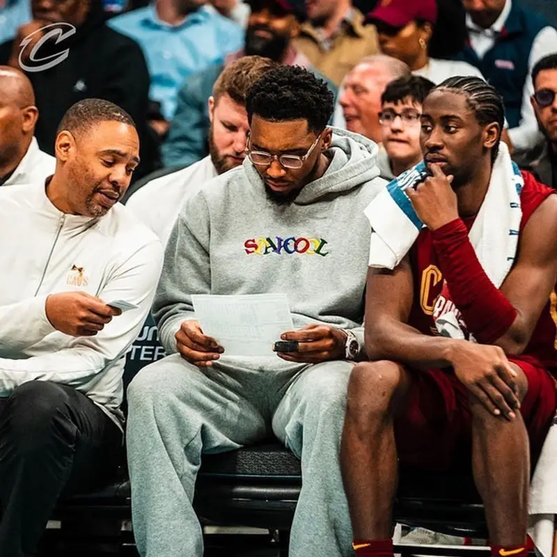 Donovan Mitchell outfit in Staycoolnyc, 2023