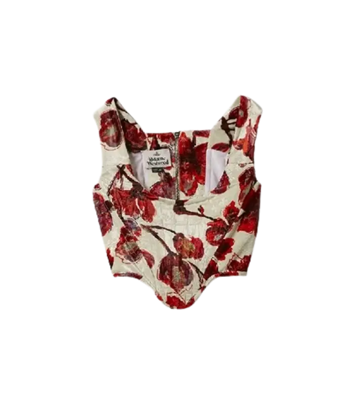 Vivienne Westwood Harlet Corset Flowers $1425