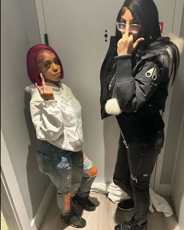 Murda B outfit in Moose Knuckles, Ksubi, and Jordan, 2023