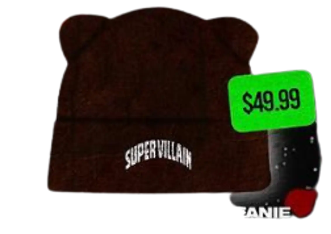 Supervillain Logo Beanie Hat $50